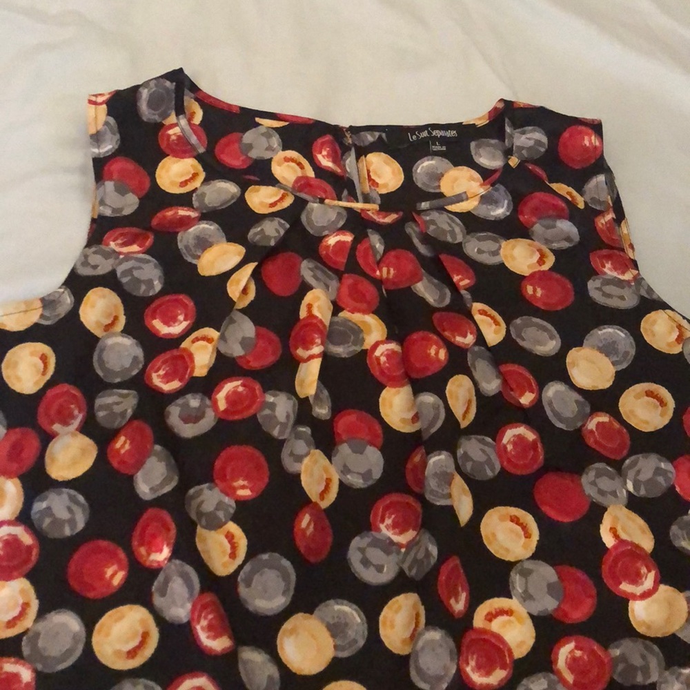 Lesuit separates women’s sleeveless top size large